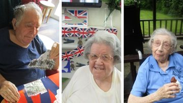 Leicester care home celebrates 75th anniversary of VE Day